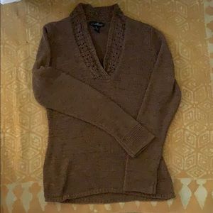 Brown sweater